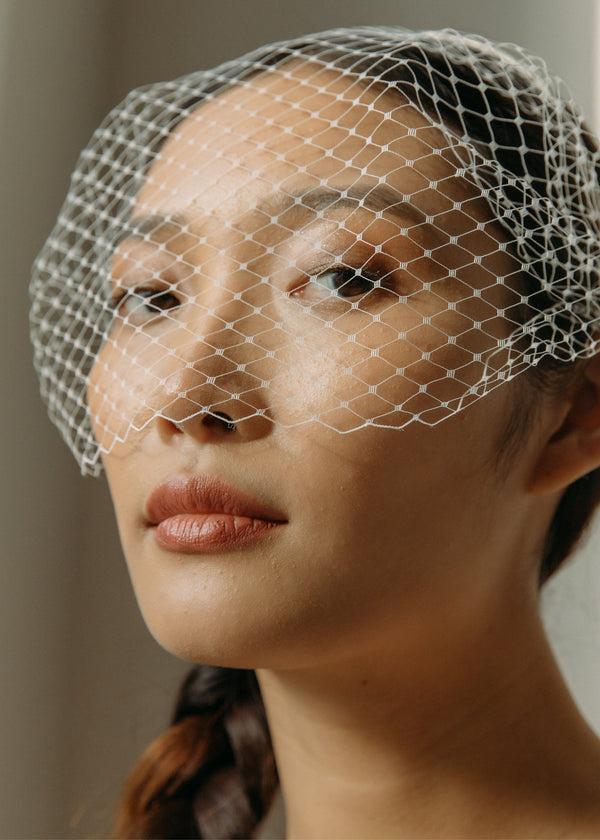 Jennifer Behr Voilette Headband Cream