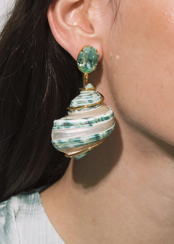 Jennifer Behr Wave Earrings Ocean
