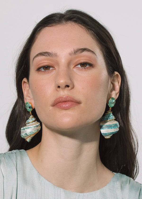 Jennifer Behr Wave Earrings Ocean