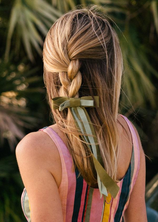 Jennifer Behr Jennifer Behr X Julia Berolzheimer Eden Bow Barrette Jade