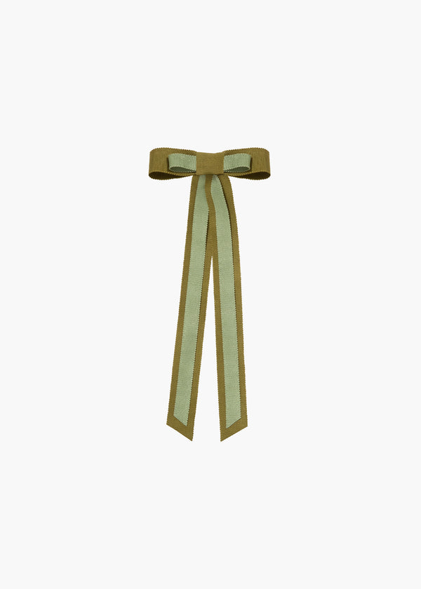 jennifer behr Jennifer Behr x Julia Berolzheimer Eden Bow Barrette Jade