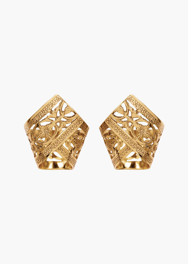 jennifer behr Jennifer Behr x Léanne Ansar Jeannine Earrings Gold