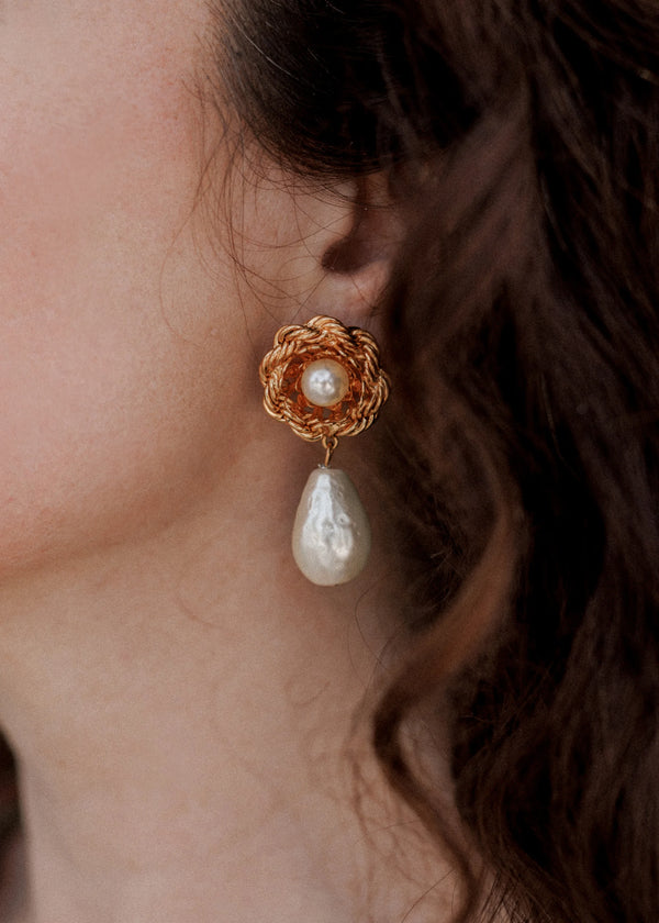 Jennifer Behr Jennifer Behr X Léanne Ansar Ninette Earrings Gold