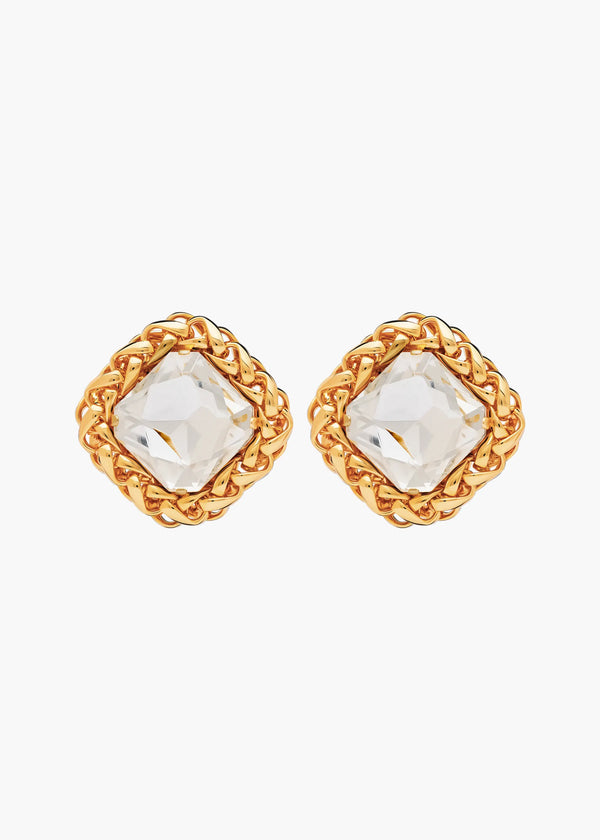 jennifer behr Jennifer Behr x Leonie Hanne Belle Stud Earrings Crystal