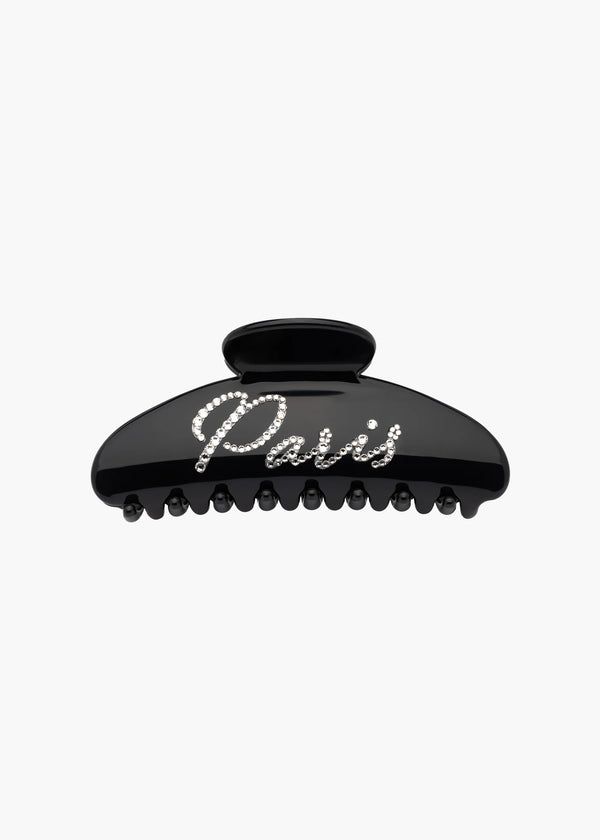 jennifer behr Jennifer Behr x Leonie Hanne Paris Jaw Clip Black Crystal