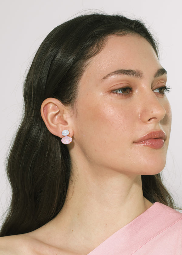 Jennifer Behr Yvette Earrings Agate