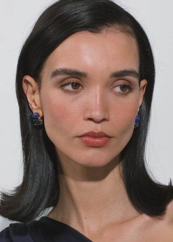 Jennifer Behr Yvette Earrings Lapis