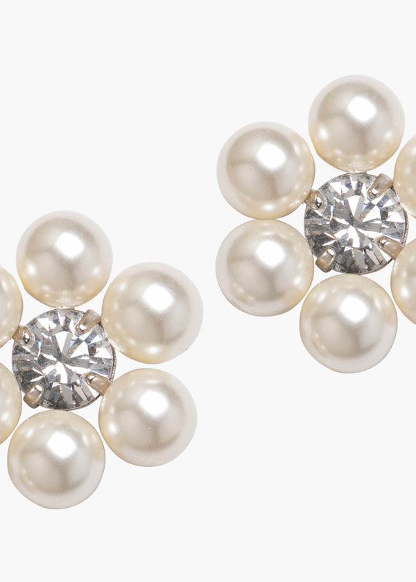 Jennifer Behr Zaya Studs Crystal