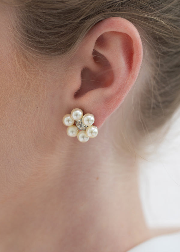 Jennifer Behr Zaya Studs Crystal