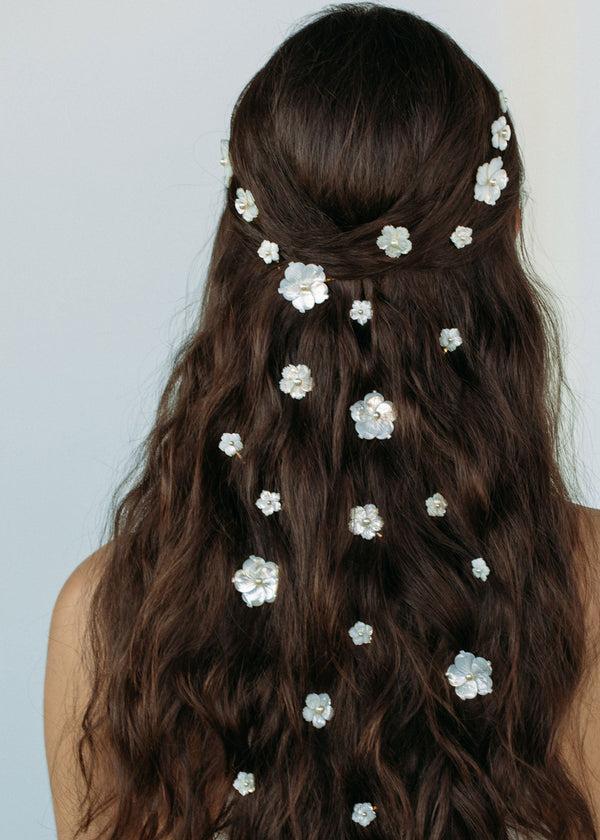 Jennifer Behr Zia Bobby Pins Mother Of Pearl