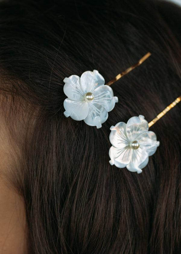 Jennifer Behr Zia Bobby Pins Mother Of Pearl