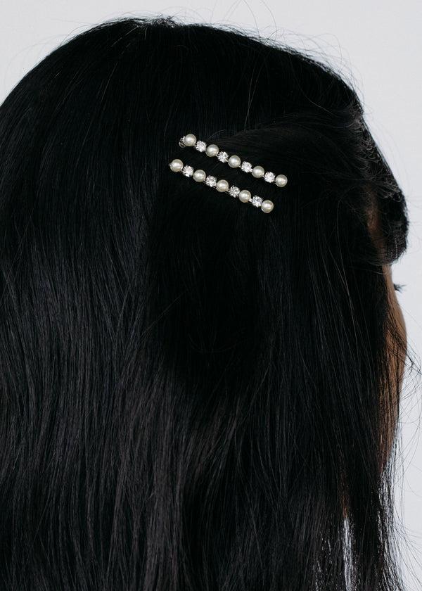 Jennifer Behr Zoe Bobby Pins Crystal