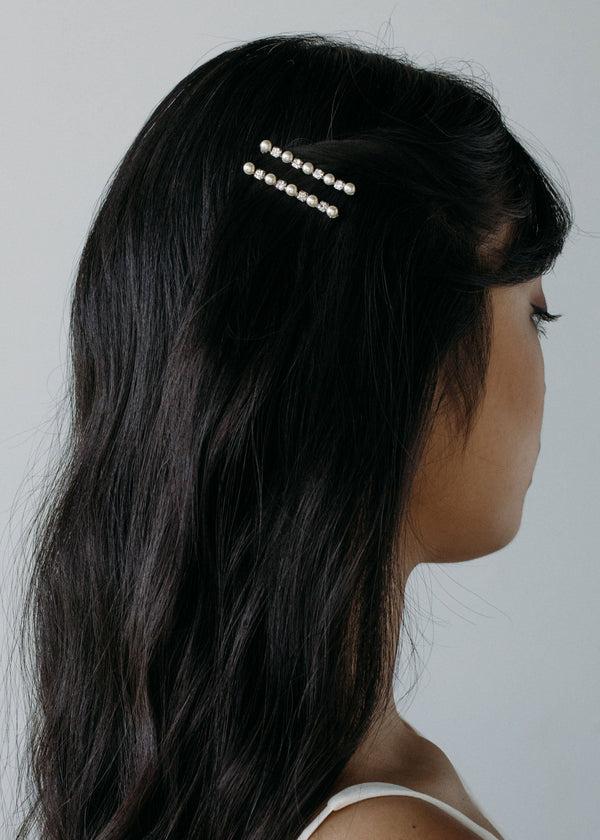 Jennifer Behr Zoe Bobby Pins Crystal