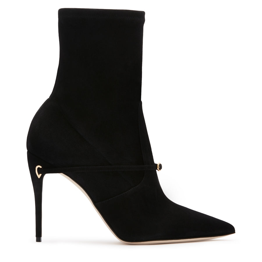 jennifer chamandi ALESSIO 105 Black Suede