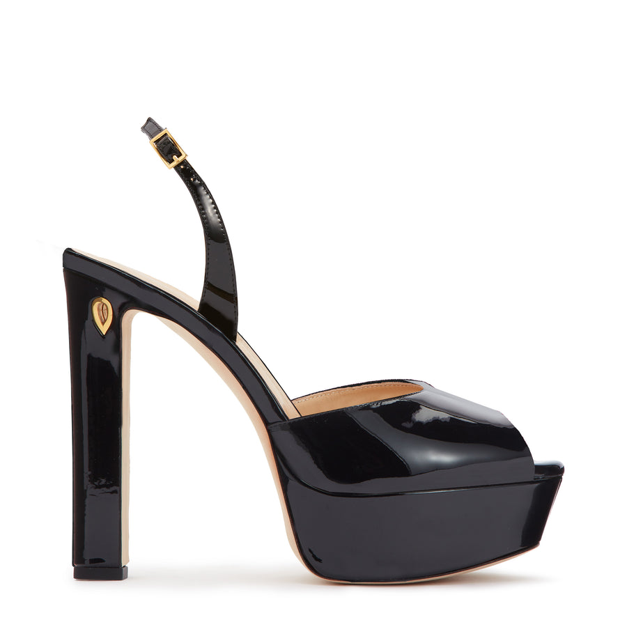 jennifer chamandi ANTONIO 130 Black Patent