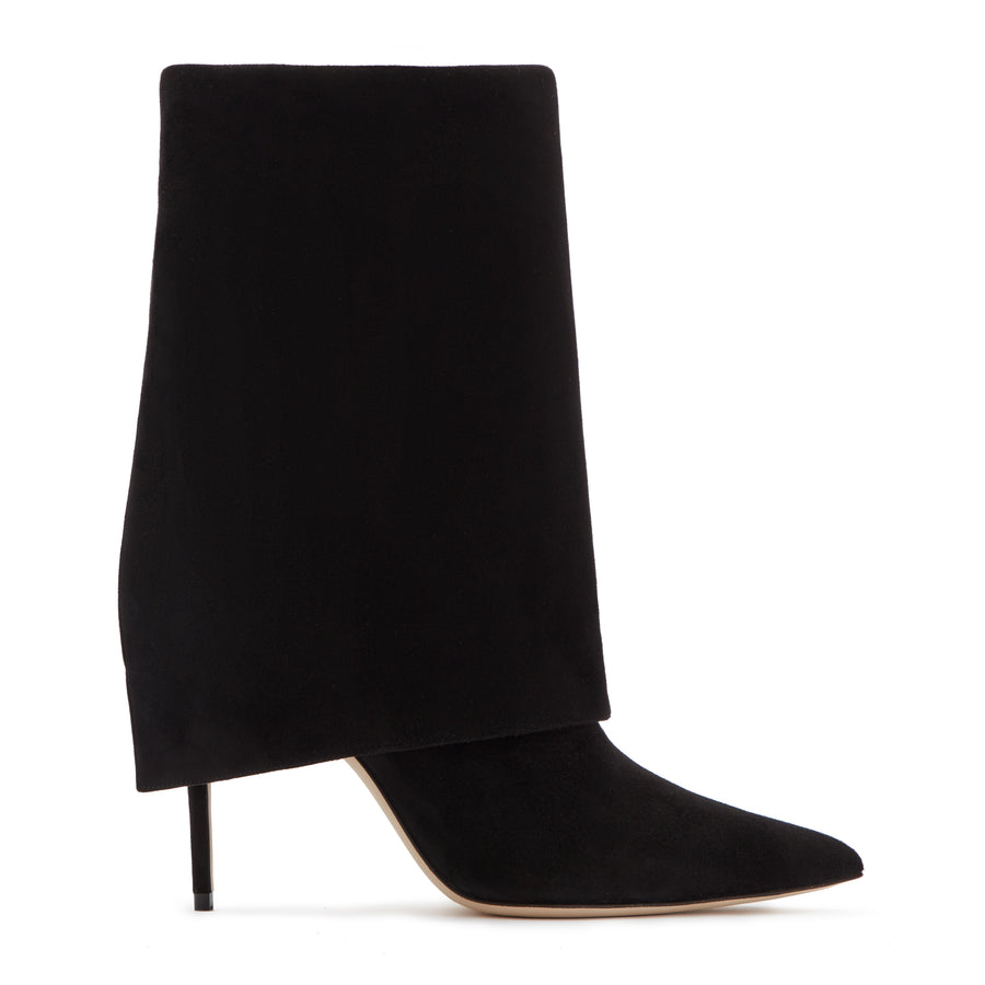 jennifer chamandi EDEN 105 Black Suede