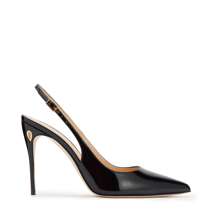 Jennifer Chamandi EDOARDO 105 Black Patent
