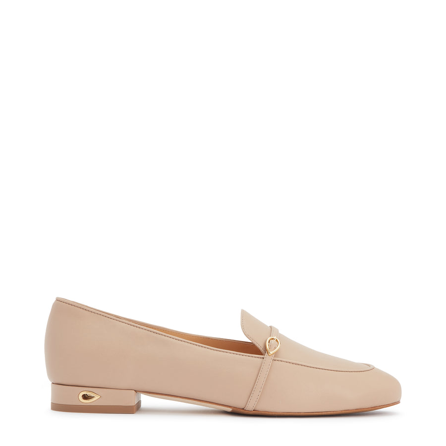 jennifer chamandi FABRIZIO FLAT Sand Nappa