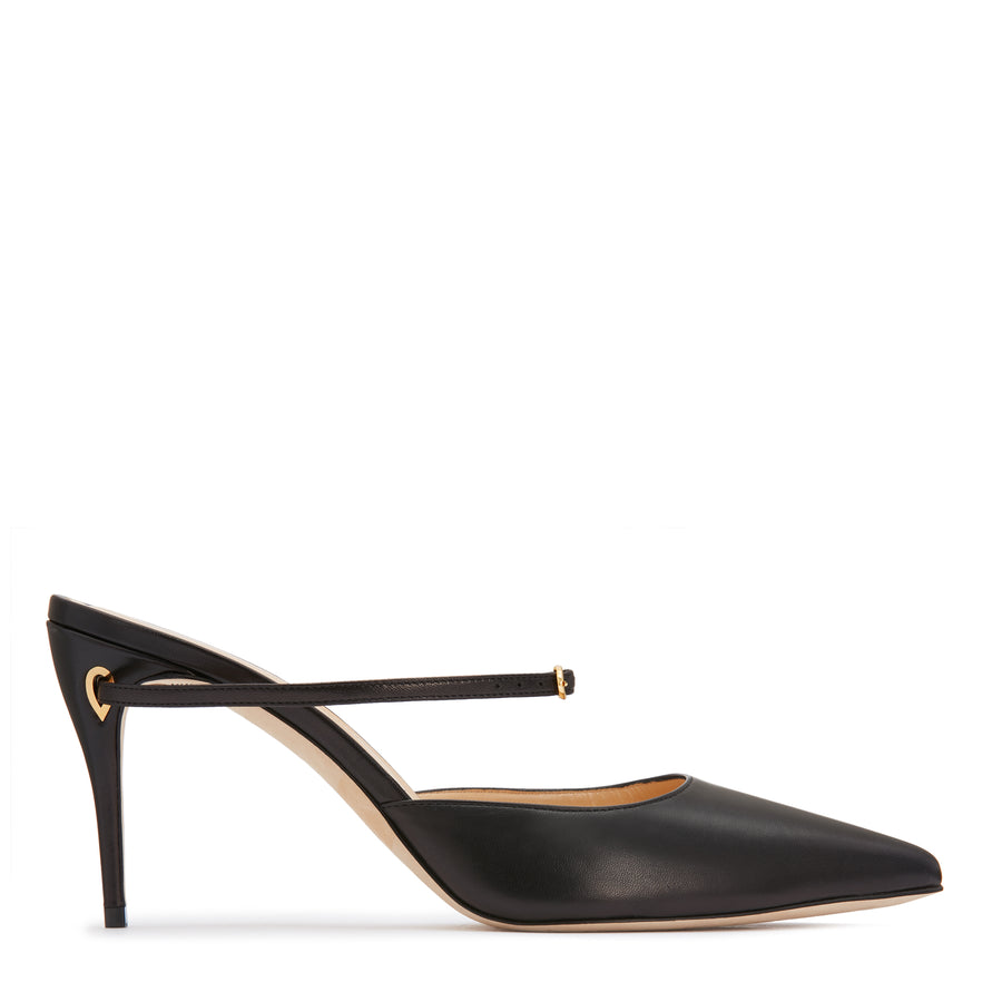 jennifer chamandi GIUSEPPE 85 Black Nappa