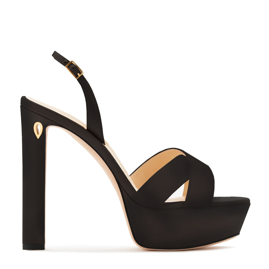 jennifer chamandi LEONARDO 130 Black Nappa