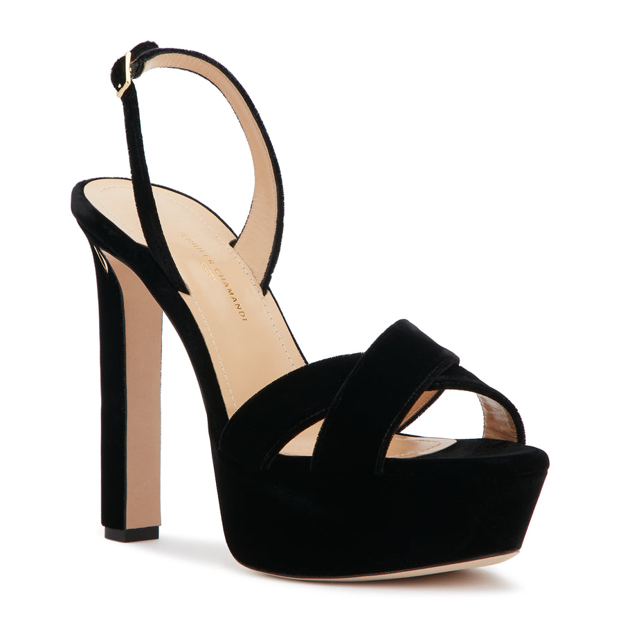 Jennifer Chamandi LEONARDO 130 Black Velvet