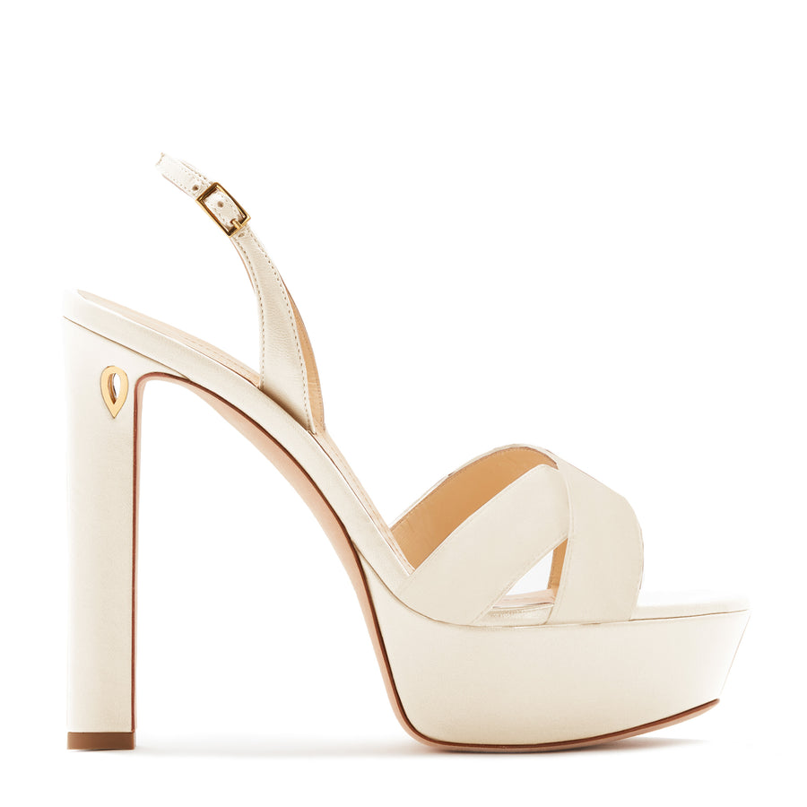 jennifer chamandi LEONARDO 130 Ivory Nappa