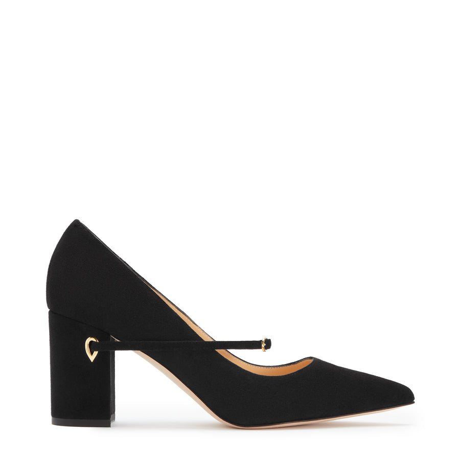 jennifer chamandi LORE 85 Black Suede
