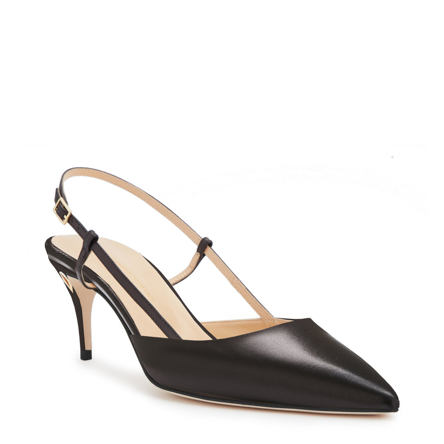 Jennifer Chamandi MARIO 65 Black Nappa