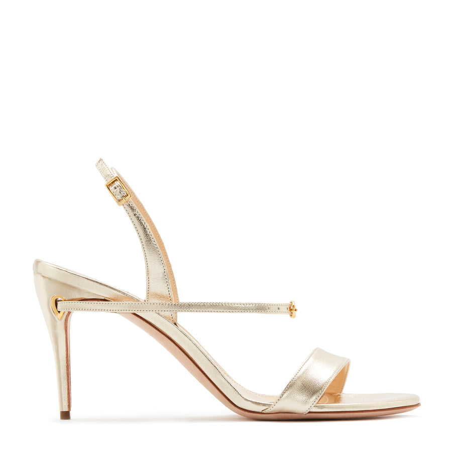 jennifer chamandi TOMMASO 85 Gold Nappa