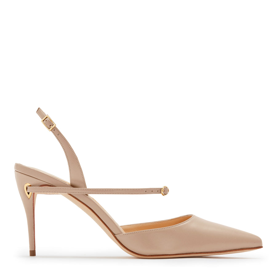 jennifer chamandi VITTORIO 85 Sand Nappa