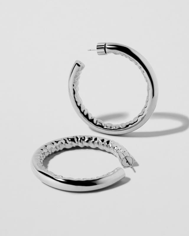 Jennifer Fisher 1.5" Jennifer Baby Hoops