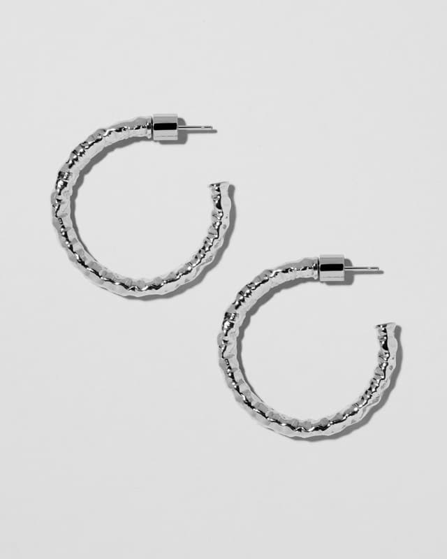 Jennifer Fisher 1" Hailey Mini Hoops Yellow Gold
