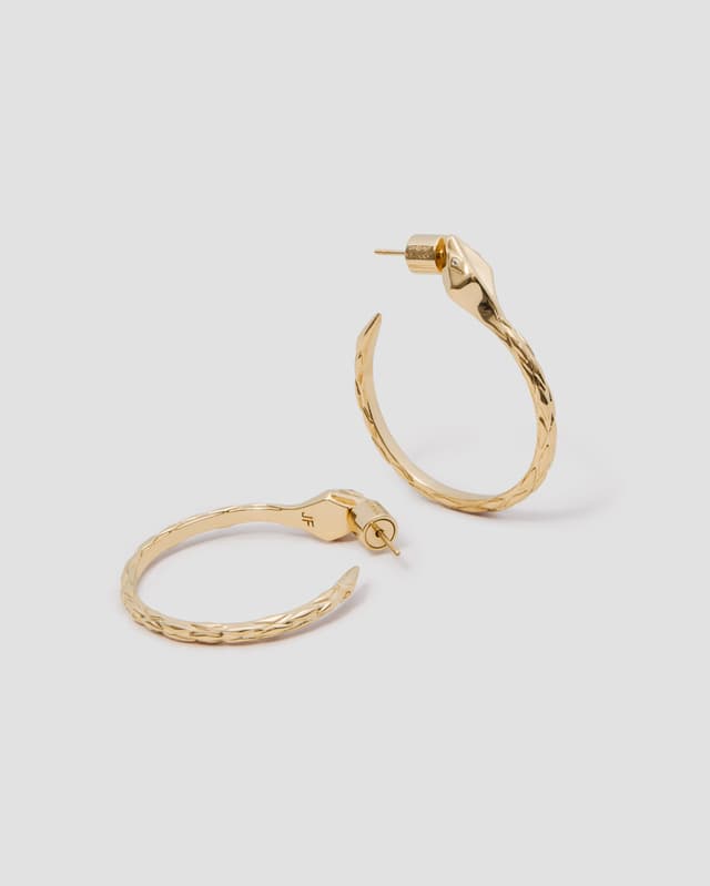 Jennifer Fisher 1" Mini Snake Hoops