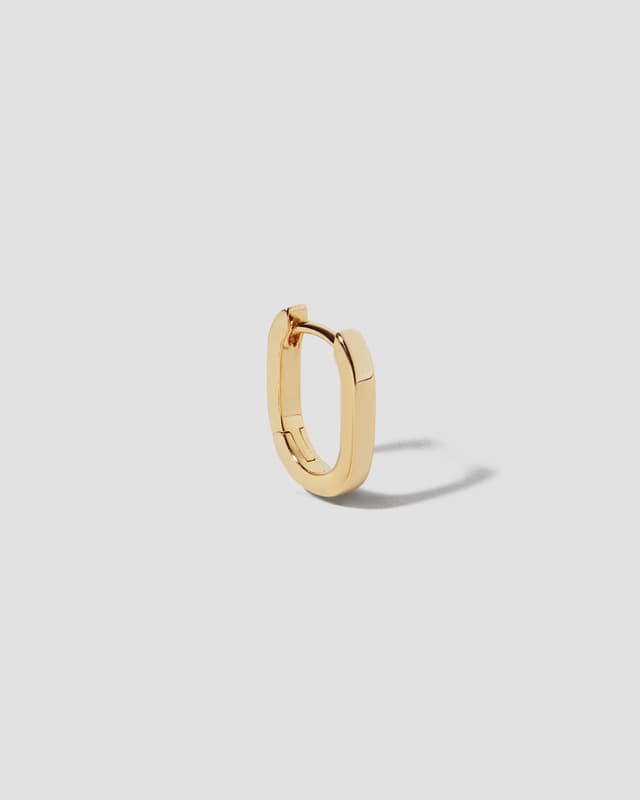 Jennifer Fisher 18k Link Huggie 18K Yellow Gold