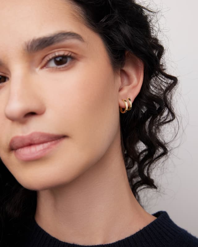 Jennifer Fisher 18k Small Huggie