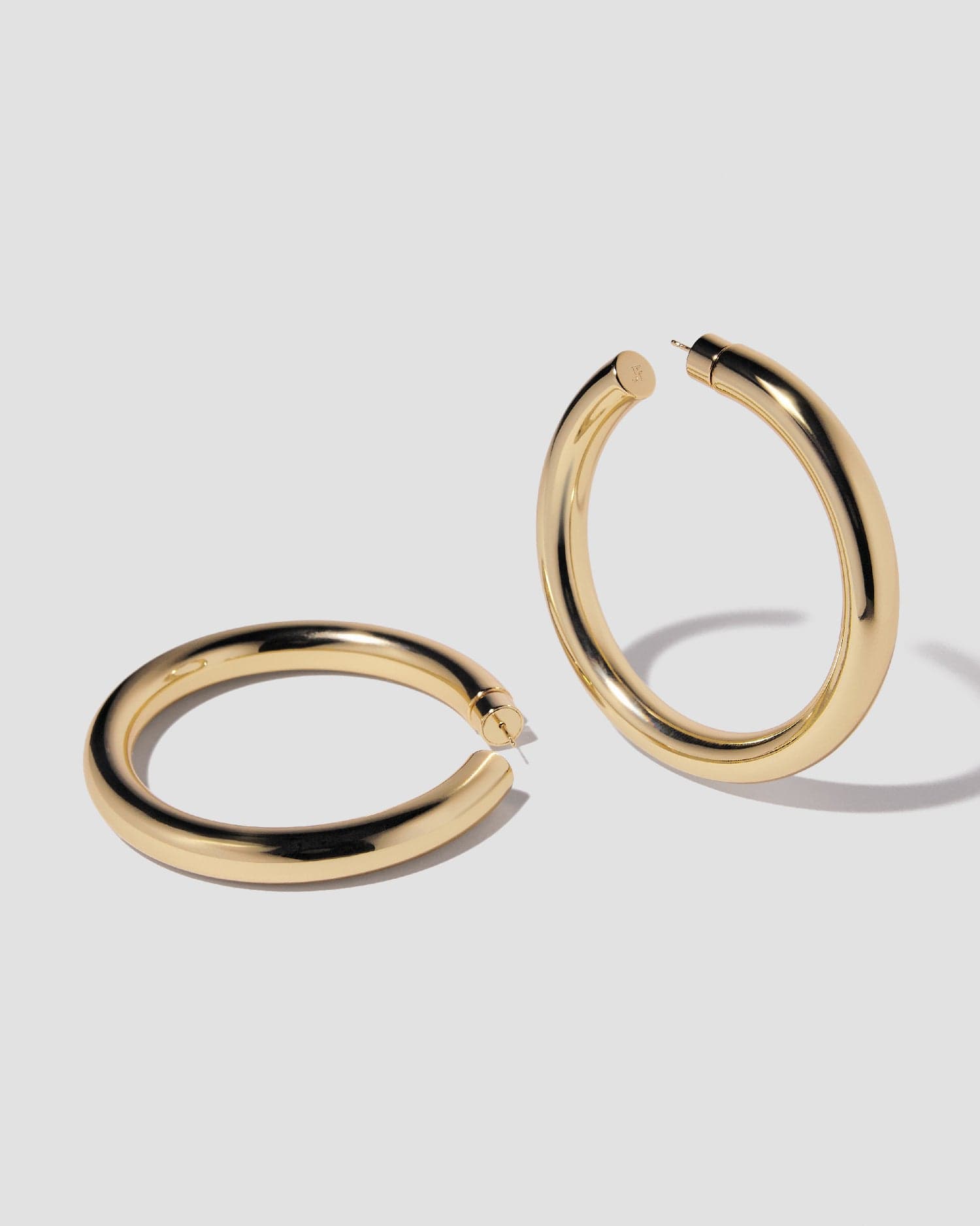 Jennifer Fisher 2" Jamma Hoops Yellow Gold