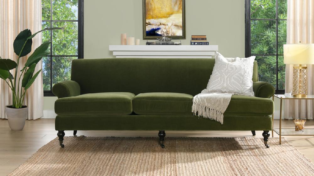 Jennifer Taylor Home Alana Lawson Three-Cushion Tight Back Sofa