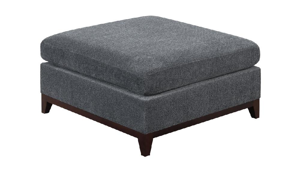 Jennifer Taylor Home Calder 7-Piece Modular U-Shaped Sectional Sofa Set With Ottomans Ash Grey Chenille