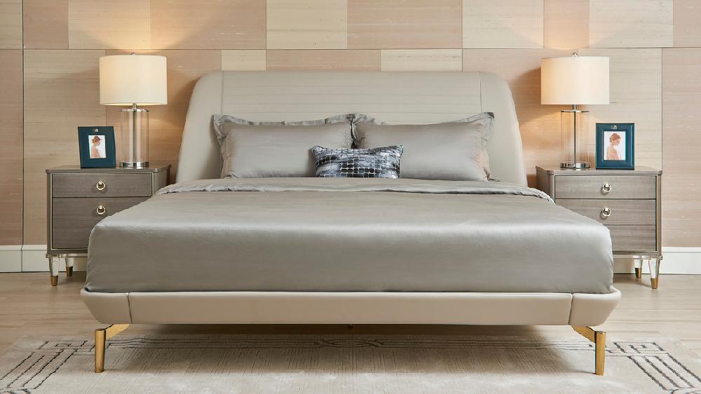 jennifer taylor home Crescent 23" 3-Drawer Storage End Table Washed Gray Brown Oak Veneer