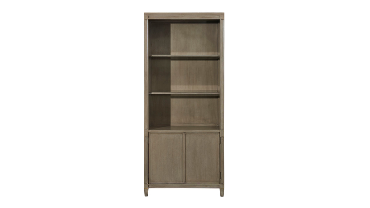 jennifer taylor home Dauphin 83" Tall Bookcase Gray Cashmere jennifer taylor home Dauphin 83" Tall Bookcase Gray Cashmere