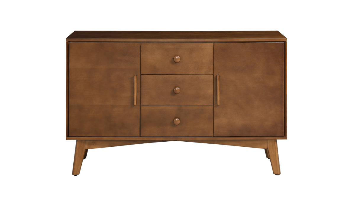 jennifer taylor home Elmont 47.25" Wide 3-Drawer Sideboard with Cabinets