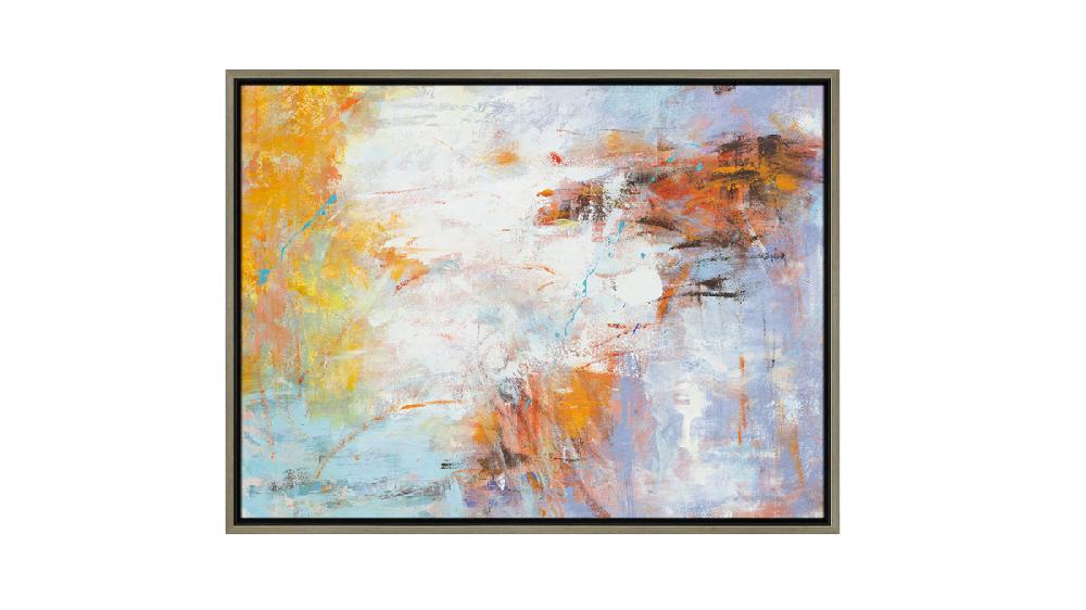 jennifer taylor home Euphoria 2 50x38 Abstract One-of-a-Kind Original Art Oil Painting with Frame