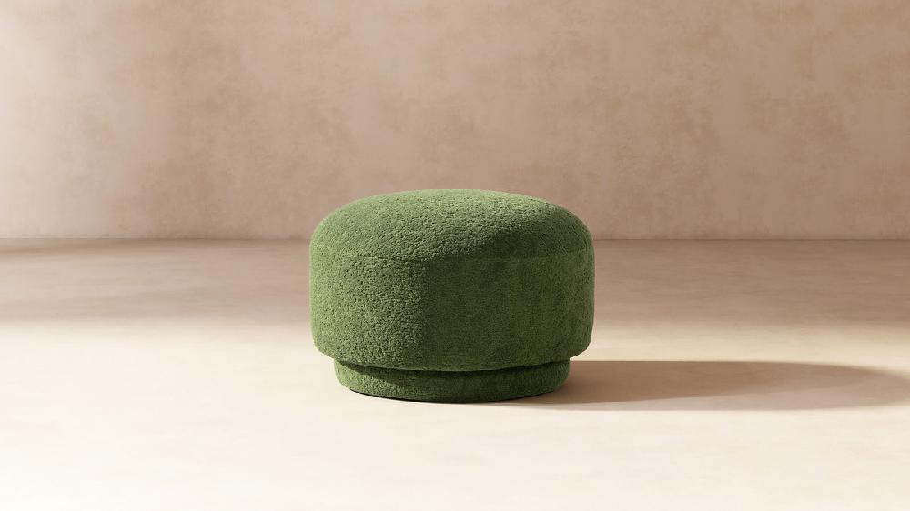 Jennifer Taylor Home Fuji 15" Mushroom Footstool Ottoman