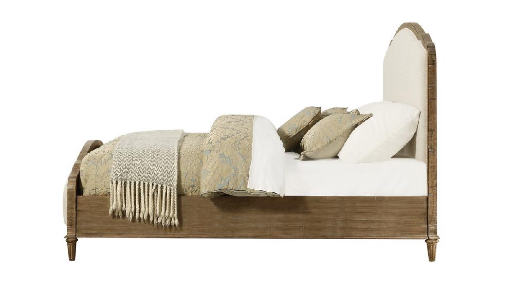 Jennifer Taylor Home Genevieve Arched Upholstered Bed Queen