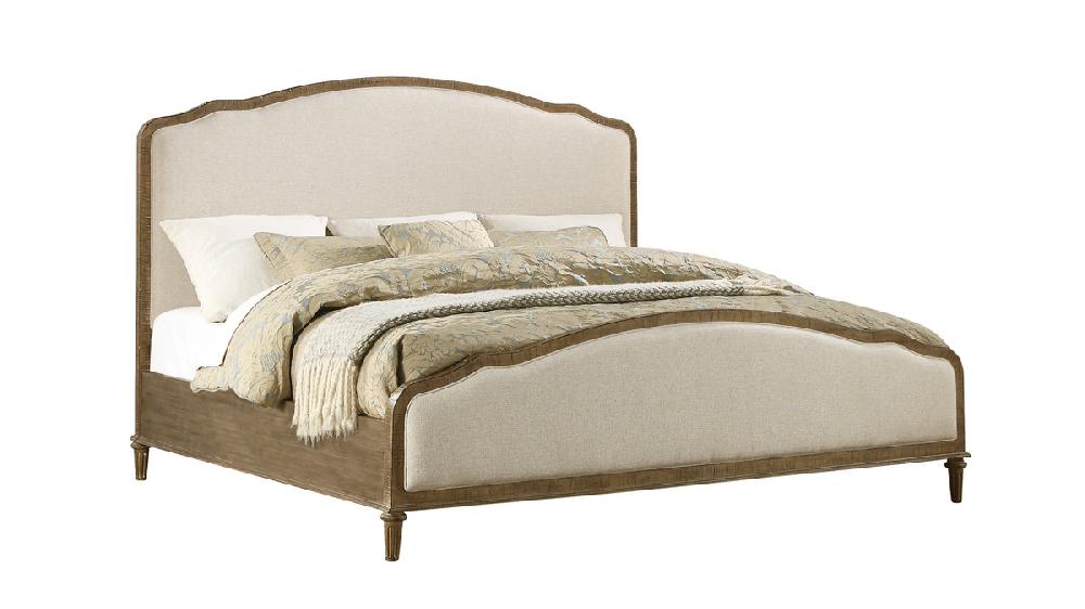 jennifer taylor home Genevieve Arched Upholstered Bed Queen