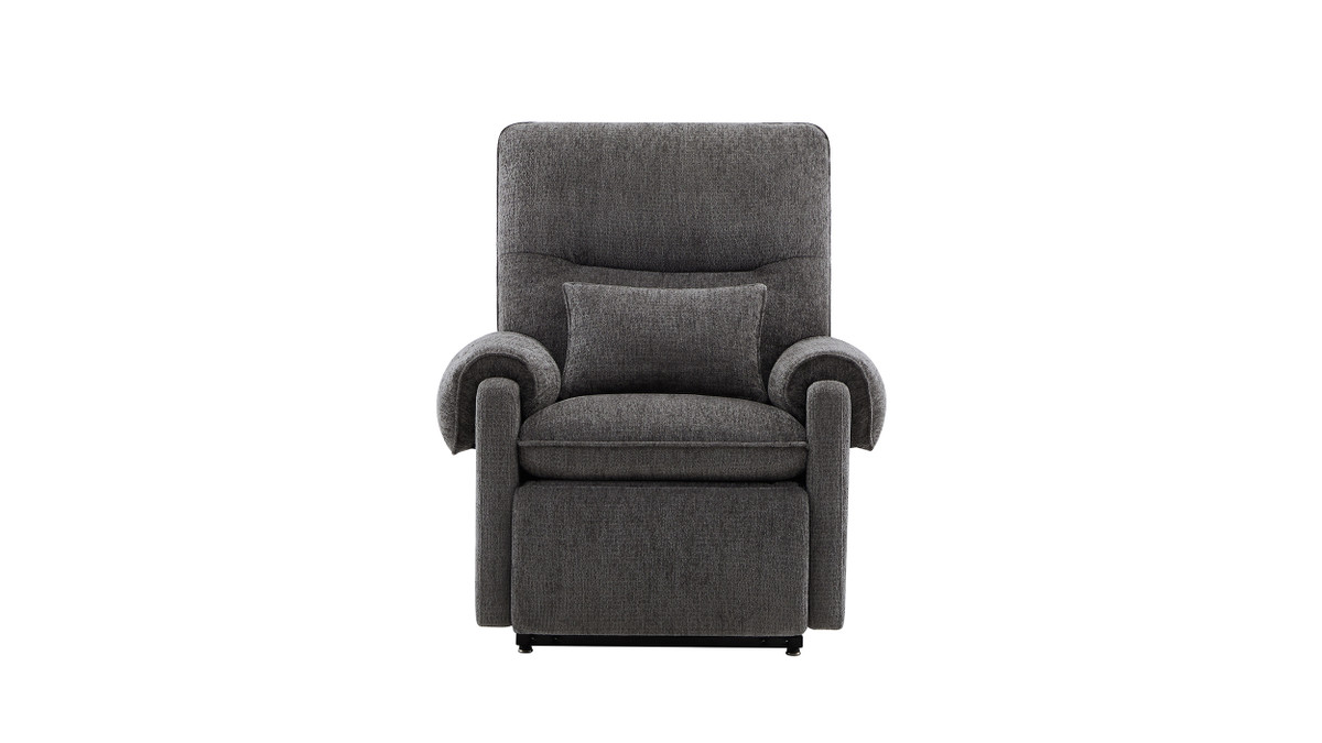 Jennifer Taylor Home Glenn 30" Power Lift Assist Recliner Arm Chair Steel Gray