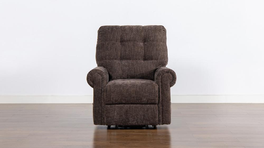 Jennifer Taylor Home Irwin 36" Power Lift Assistance Recliner Chair Chocolate Brown