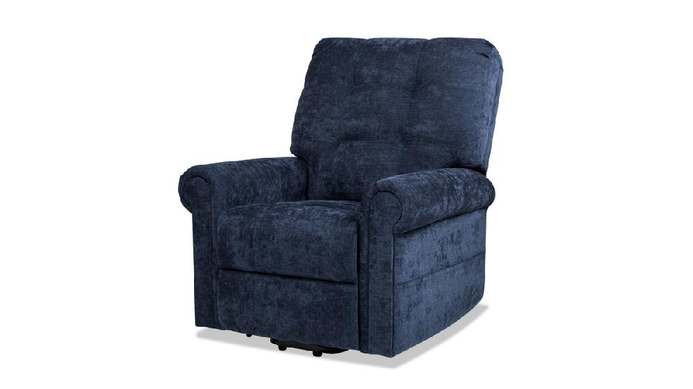 jennifer taylor home Irwin 36" Power Lift Assistance Recliner Chair Dusk Navy Blue