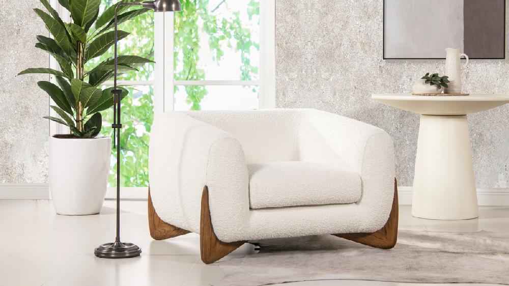 Jennifer Taylor Home Alpine 44" Sherpa Arm Chair