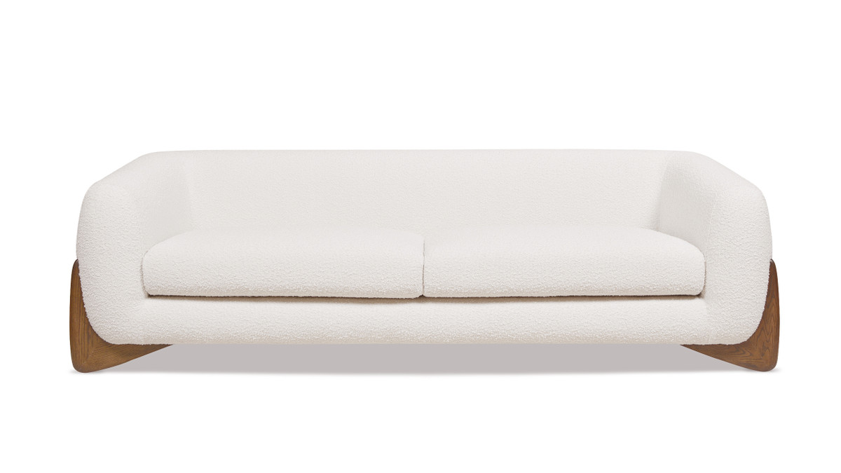 jennifer taylor home Alpine 90.5" Sherpa Sofa